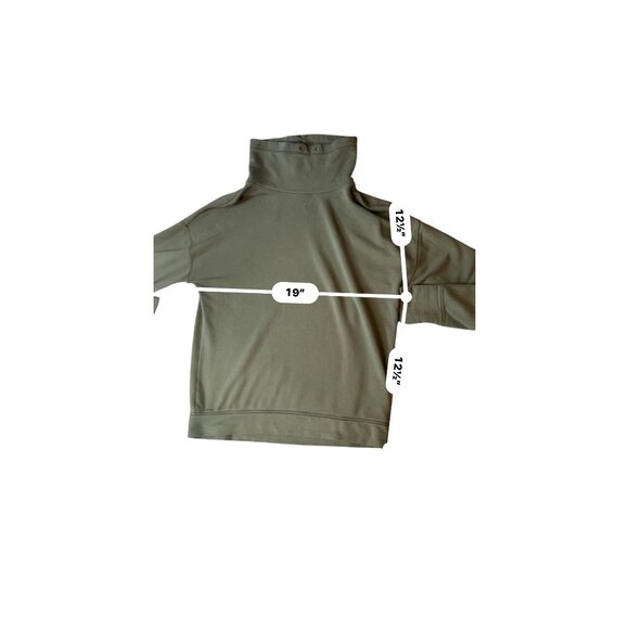 Aerie Womens Mockneck Sweatshirt Size XS Athleisure Minimalist - Picture 7 of 7